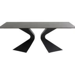 KARE Design Meubles>Table Gloria Ceramic noir 180x90cm