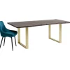 KARE Design Meubles>Table Harmony foncé acier brut 200x100