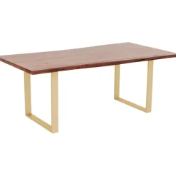 KARE Design Meubles>Table Harmony foncé acier brut 200x100