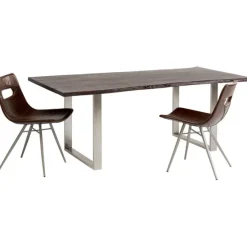 KARE Design Meubles>Table Harmony foncé chromé 200x100cm