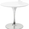 KARE Design Meubles>Table Invitation Set blanc zinc Ø90cm