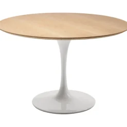 KARE Design Meubles>Table Invitation Set chêne blanc Ø120cm