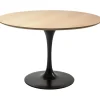 KARE Design Meubles>Table Invitation Set chêne noir Ø120cm