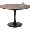 KARE Design Meubles>Table Invitation Set noyer noir Ø120cm