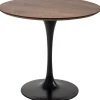 KARE Design Meubles>Table Invitation Set noyer noir Ø90cm