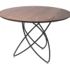 KARE Design Meubles>Table Molekular noir noyer Ø120cm