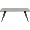 KARE Design Meubles>Table à rallonges Amsterdam foncé 200/45+45)x100cm