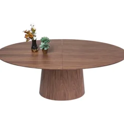 KARE Design Meubles>Table à rallonges Benvenuto noyer 200(