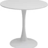 KARE Design Meubles>Table Schickeria blanc Ø80