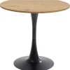 KARE Design Meubles>Table Schickeria chêne - noir Ø80cm