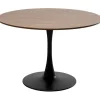 KARE Design Meubles>Table Schickeria noyer noir Ø110cm