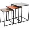 KARE Design Meubles>Tables d appoint Loft Square Vintage (jeu de 3) 41