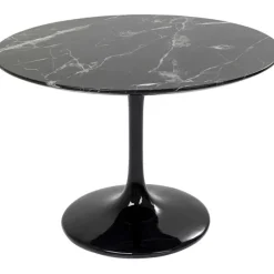 KARE Design Meubles>Table Solo Marble noir Ø110