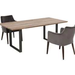 KARE Design Meubles>Table Symphony acier brut 180x90