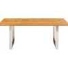 KARE Design Meubles>Table Symphony chêne chromé 160x80