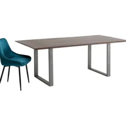 KARE Design Meubles>Table Symphony foncé acier brut 200x100