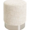 KARE Design Meubles>Tabouret Berry High silver beige Ø39cm