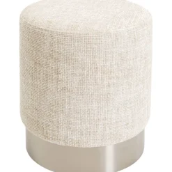 KARE Design Meubles>Tabouret Berry High silver beige Ø39cm