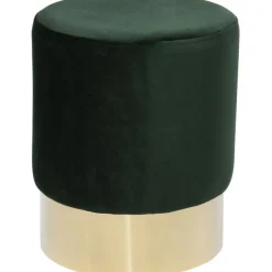 KARE Design Meubles>Tabouret Cherry vert laiton Ø35cm