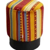 KARE Design Meubles>Tabouret Cherry Very British noir Ø36cm