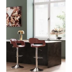 KARE Design Meubles>Tabouret de bar Monaco nougat
