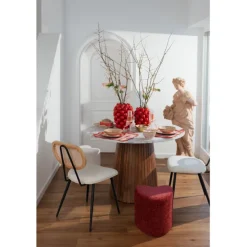 KARE Design Meubles>Tabouret Lovely rouge 36x34cm