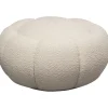 KARE Design Meubles>Tabouret Peppo Bloom blanc Ø72cm