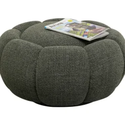 KARE Design Meubles>Tabouret Peppo Bloom Melange vert Ø72m