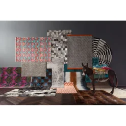 KARE Design Accessoires>Tapis Cosmo Fur Gris-Brun 200x300cm