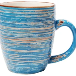 KARE Design Accessoires>Tasse Swirl bleu