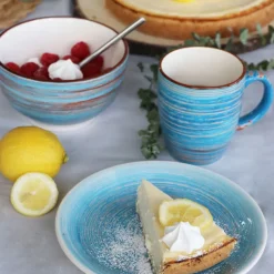 KARE Design Accessoires>Tasse Swirl bleu