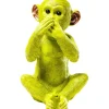 KARE Design Accessoires>Tirelire Monkey Iwazaru citron vert