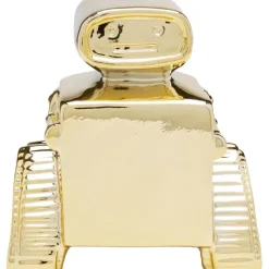 KARE Design Accessoires>Tirelire Robot doré 16cm