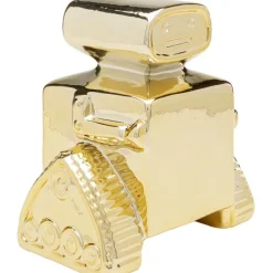 KARE Design Accessoires>Tirelire Robot doré 16cm