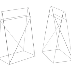 KARE Design Meubles>Tréteaux - bureau Polar chromé (set de 2)
