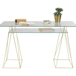 KARE Design Meubles>Tréteaux - bureau Polar laiton (set de 2)