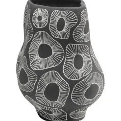KARE Design Accessoires>Vase Anemone gris 33cm