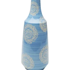 KARE Design Accessoires>Vase Big Bloom bleu 47cm
