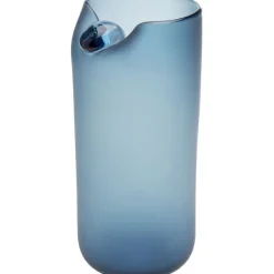 KARE Design Accessoires>Vase Buckle bleu 33cm