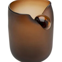 KARE Design Accessoires>Vase Buckle marron 21cm