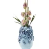 KARE Design Accessoires>Vase Butterflies bleu clair 35cm