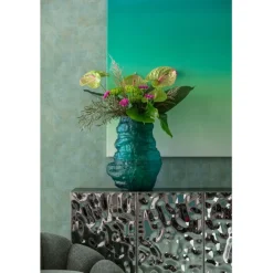 KARE Design Accessoires>Vase Enrique turquoise 47cm