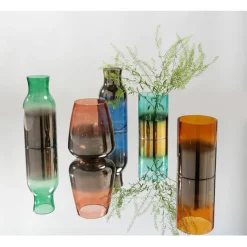 KARE Design Accessoires>Vase Glow rouge 23cm