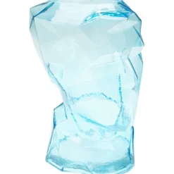KARE Design Accessoires>Vase Prisma Face bleu clair 30cm