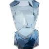 KARE Design Accessoires>Vase Prisma Face bleu 30cm