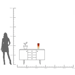 KARE Design Accessoires>Vase Rici 30cm