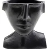 KARE Design Accessoires>Vase Rostro noir 17cm