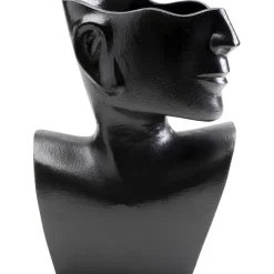 KARE Design Accessoires>Vase Rostro Side noir 27cm
