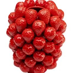 KARE Design Accessoires>Vase Strawberries rouge 30cm