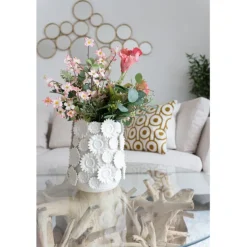 KARE Design Accessoires>Vase Sunflowers blanc 30cm